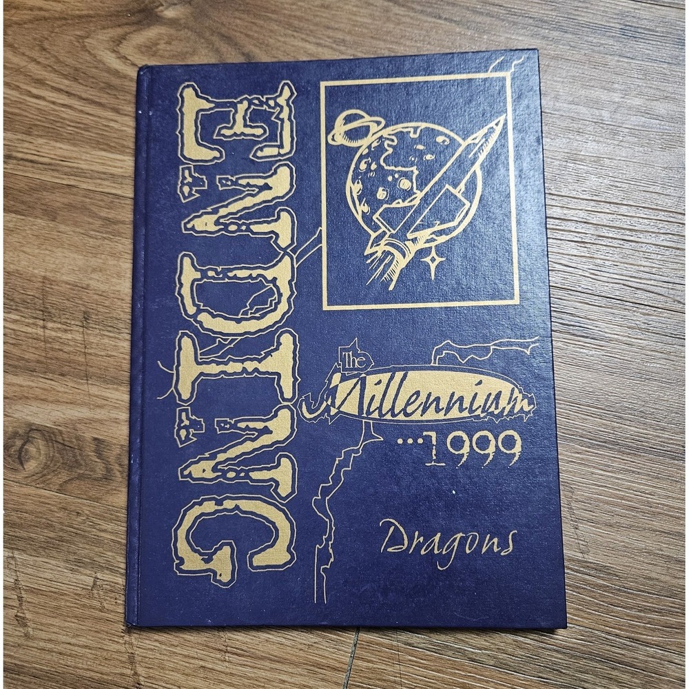 1999 W.I. Stevensons Middle School Yearbook Ending The Millenium Dragons Texas